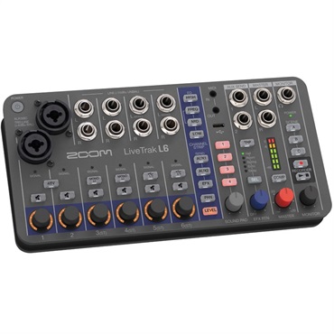 ZOOM LiveTrak L6（ズーム）（32bitフロート対応 ミキサー＆レコーダー） 画像1