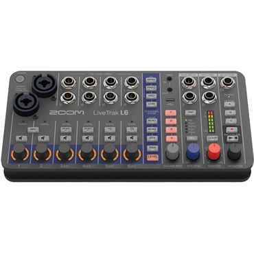 ZOOM LiveTrak L6（ズーム）（32bitフロート対応 ミキサー＆レコーダー） 画像3