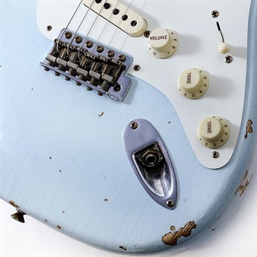 Fender Custom Shop 2023 Fall Event Limited Edition 1956 Stratocaster Relic (Faded Sonic Blue) [SN.CZ576460] 【特価】 画像4