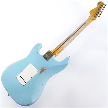 Fender Custom Shop 2023 Spring Event Limited Edition 1957 Stratocaster Relic (Faded/Aged Daphne Blue w/ Gold Hardware) [SN.CZ571482] 【特価】 画像2