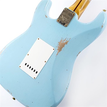 Fender Custom Shop 2023 Spring Event Limited Edition 1957 Stratocaster Relic (Faded/Aged Daphne Blue w/ Gold Hardware) [SN.CZ571482] 【特価】 画像7