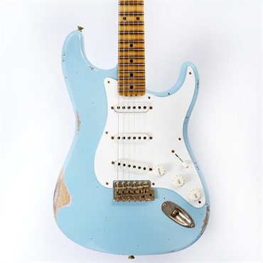 Fender Custom Shop 2023 Spring Event Limited Edition 1957 Stratocaster Relic (Faded/Aged Daphne Blue w/ Gold Hardware) [SN.CZ571482] 【特価】 画像10