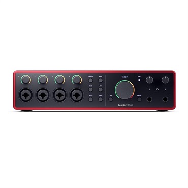 Focusrite Scarlett 18i16 Gen4 (Cubase LE付属)(18in16out・USBオーディオインターフェイス)(マイクプリアンプ4基搭載)(4th Gen)(フォーカスライト)(スカーレット) 画像3