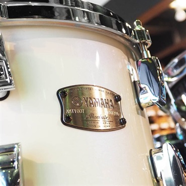 YAMAHA Absolute Hybrid Maple 4pc Drum Set [AMB2216+AMP6F3] 【BD22、FT16、TT12＆10/カラー：ポーラーホワイト（PWH）】 画像3