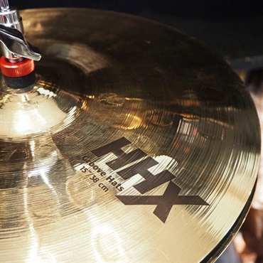 SABIAN HHX Groove Hats 15 [HHX-15TGH-B/BGH-B][Top:1134g/Bottom:1432g]【SABIAN選定会2024ドラステ】 画像3