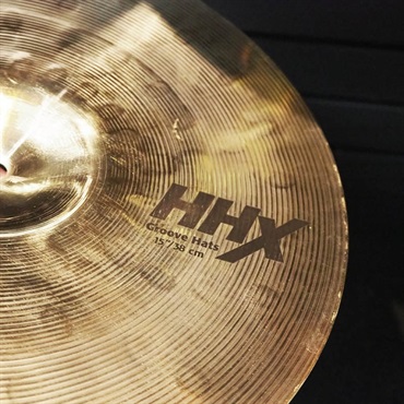 SABIAN HHX Groove Hats 15 [HHX-15TGH-B/BGH-B][Top:1134g/Bottom:1432g]【SABIAN選定会2024ドラステ】 画像7