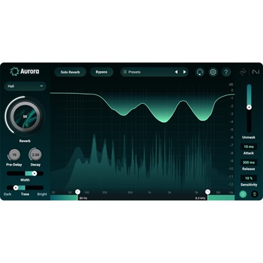 iZotope 【アイゾトープSummer Sale 2026！】Aurora (アイゾトープ)(リバーブ)(オンライン納品)(2時間以内に納品) 画像1