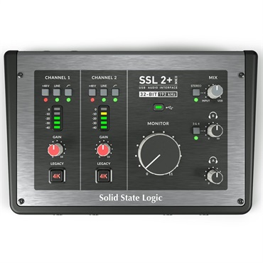 SSL(Solid State Logic) SSL2+MKII(SSL2+MK2)(2in/4out USB 2.0 Type C)(オーディオインターフェイス)(エスエスエル)(DTM) 画像1