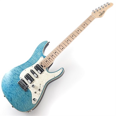 SCHECTER SD-2-24-AL-VTR (Aqua Blue/Maple) 画像1