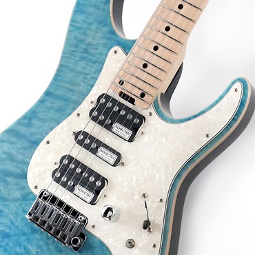 SCHECTER SD-2-24-AL-VTR (Aqua Blue/Maple) 画像3