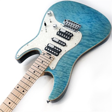 SCHECTER SD-2-24-AL-VTR (Aqua Blue/Maple) 画像5