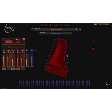 SYNTHOGY 【シンソジースプリングセール2026延長！】Ivory 3 American Concert D (オンライン納品)(2時間以内に納品) 画像1