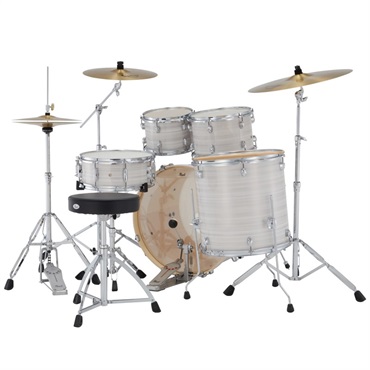 Pearl EXX725SN/C #777 [EXPORT スタンダードサイズ ドラムセット - スリップストリームホワイト]【シンバル＆ハードウェア＆スティック付属】 画像3