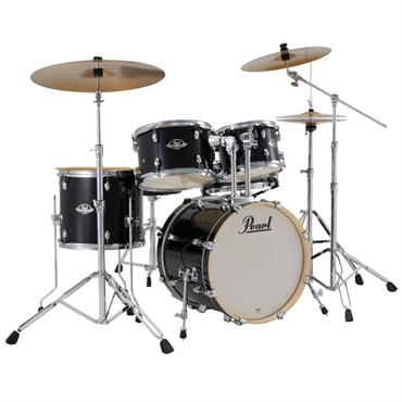 Pearl EXX785N/C #31 [EXPORT ジュニアサイズ ドラムセット - ジェットブラック]【シンバル＆ハードウェア＆スティック付属】 画像2