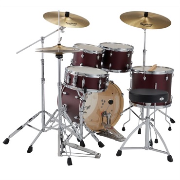 Pearl EXX785N/C #864 [EXPORT ジュニアサイズ ドラムセット - サテンスカーレット]【シンバル＆ハードウェア＆スティック付属】 画像4