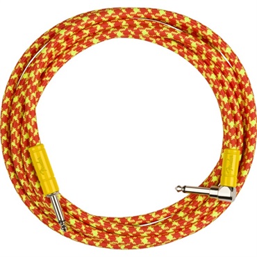 Fender USA MonoNeon Instrument Cable 10' Straight/Angle (Orange) [0990810282] 画像1