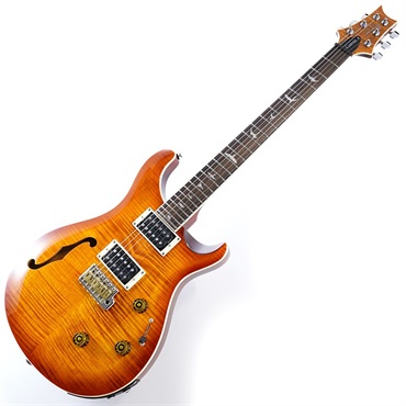 P.R.S. SE Custom 24 Semi-Hollow Piezo (Vintage Sunburst ) 画像1