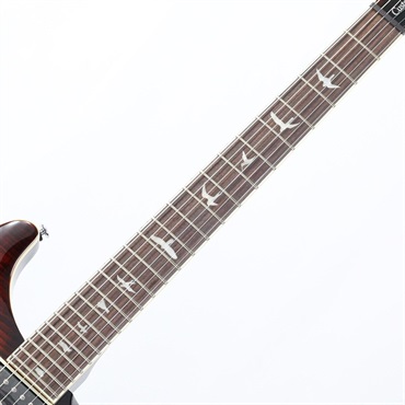 P.R.S. SE Custom 24 Semi-Hollow Piezo (Orange Tiger Smokeburst) 画像5