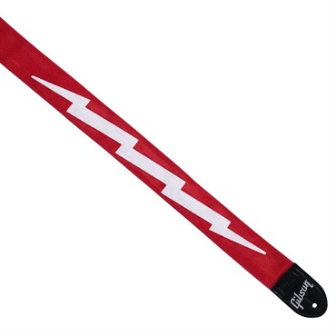 Gibson 【夏先取り大特価セール】The Lightning Bolt Seatbelt (Red)【ASBOLT-RED】 画像1