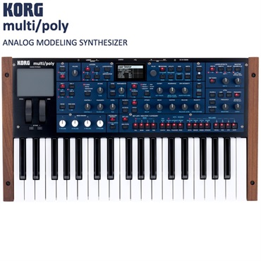 KORG multi/poly(マルチ・ポリ) コルグ ANALOG MODELING SYNTHESIZER 画像1