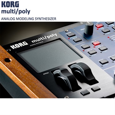 KORG multi/poly(マルチ・ポリ) コルグ ANALOG MODELING SYNTHESIZER 画像8
