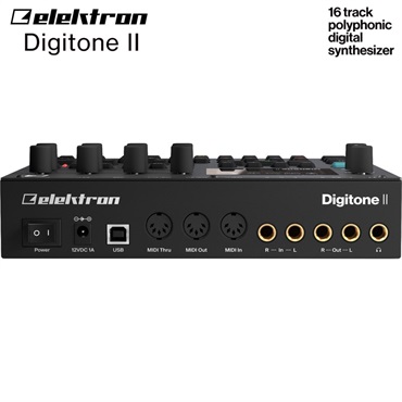 elektron Digitone II (デジトーン2) エレクトロン 16 トラック マルチティンバーポリフォニックシンセ 画像2