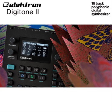 elektron Digitone II (デジトーン2) エレクトロン 16 トラック マルチティンバーポリフォニックシンセ 画像3