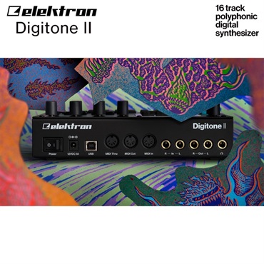 elektron Digitone II (デジトーン2) エレクトロン 16 トラック マルチティンバーポリフォニックシンセ 画像6