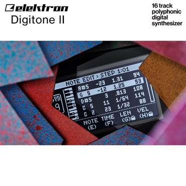 elektron Digitone II (デジトーン2) エレクトロン 16 トラック マルチティンバーポリフォニックシンセ 画像7