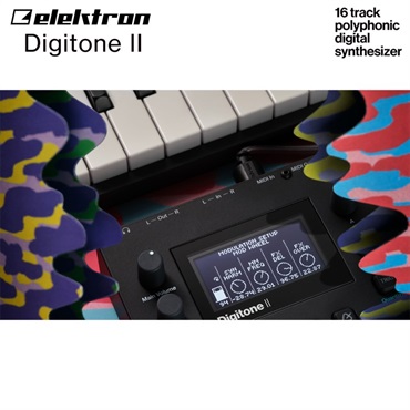 elektron Digitone II (デジトーン2) エレクトロン 16 トラック マルチティンバーポリフォニックシンセ 画像8