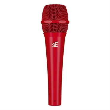 sE Electronics V7 Red (レッド)(ダイナミックマイク)(スーパーカーディオイド)(ボーカルマイク)(超単一指向性)(エスイーエレクトロニックス)(ライブ用マイク/配信用マイク)V7Red 画像1