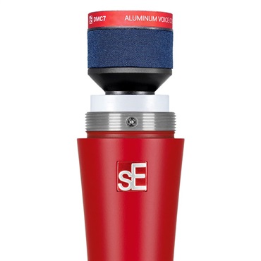 sE Electronics V7 Red (レッド)(ダイナミックマイク)(スーパーカーディオイド)(ボーカルマイク)(超単一指向性)(エスイーエレクトロニックス)(ライブ用マイク/配信用マイク)V7Red 画像2