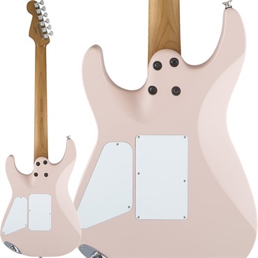 Charvel Pro-Mod DK24 HSS 2PT CM (Satin Shell Pink/Caramelized Maple) 画像1
