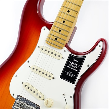 Fender MEX Player II Stratocaster (Aged Cherry Burst/Maple) [Chambered Body] 画像3