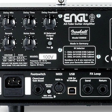 ENGL IRONBALL SPECIAL EDITION & Z-9 フットスイッチ セット（アイアンボール エングル） 画像5