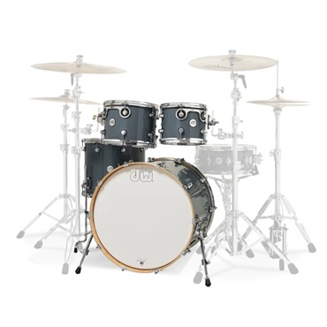 dw DDLG2214SG [Design Series 4-Piece Shell Pack / Steel Gray] 画像1