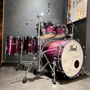 Pearl 【値下げしました！】 Reference One 5pc Drum Set [Limited Color/Sapphire Fade over Bubinga/22BD，10TT，12TT，14FT，16FT]【Pearlファクトリーツアー2024オーダー品】 画像5