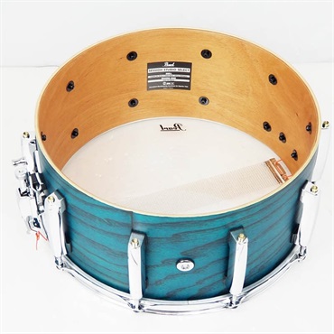 Pearl STS1465S/C #T26 [Session Studio Select 14×6.5 Snare Drum - Limited Color/Teal Blue Ash]【Pearlファクトリーツアー2024オーダー品】 画像8
