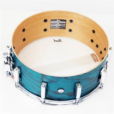 Pearl STS1455S/C #T26 [Session Studio Select 14×6.5 Snare Drum - Limited Color/Teal Blue Ash]【Pearlファクトリーツアー2024オーダー品】 画像8