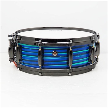 Pearl MMGC1450S/BN #T10 [Masters Maple Gum 14×5 Snare Drum - Blue Swirl  w/Nickel Hardware]【Pearlファクトリーツアー2024オーダー品】 画像1
