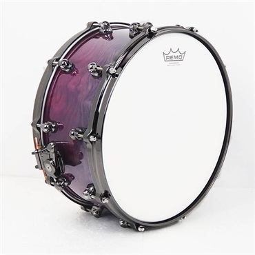 Pearl RF1C1465S/BN #T02 [Reference One 14×6.5 Snare Drum -Limited Color/Sapphire Fade over Bubinga]【Pearlファクトリーツアー2024オーダー品】 画像3