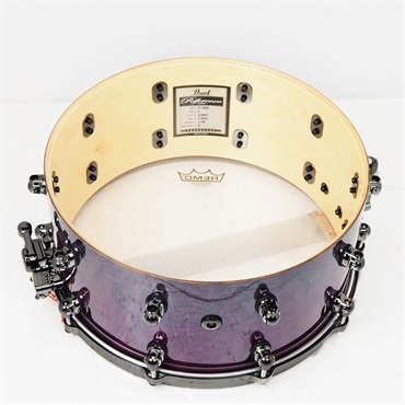 Pearl RF1C1465S/BN #T02 [Reference One 14×6.5 Snare Drum -Limited Color/Sapphire Fade over Bubinga]【Pearlファクトリーツアー2024オーダー品】 画像8