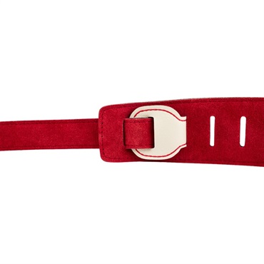 Fender USA JOHN 5 LEATHER STRAP WHITE AND RED (#0990650109) 画像2