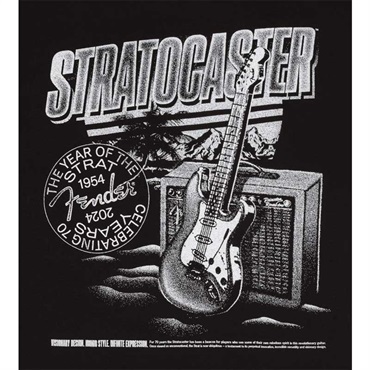 Fender USA 【夏先取り大特価セール】【生産完了品】FENDER STRATOCASTER(TM) 70TH ANNIVERSARY TEE L (LARGE)(#9101292597) 画像1