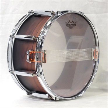Pearl RWS1365S/C T31 [Artisan Custom Rosewood Snare Drum 14''×5.5'' - Matte Black Burst Over Rosewood]【Pearlファクトリーツアー2024限定品】 画像6