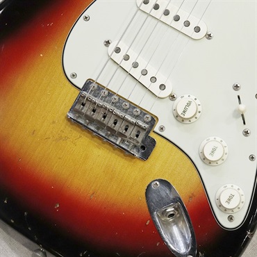 Fender USA VINTAGE Stratocaster '64 Clay Dot Sunburst/R 画像5