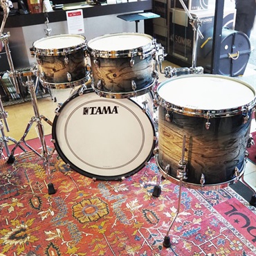 TAMA STAR Walnut 4pc Drum Kit [22BD，16FT，12TT，10TT] -Indigo Japanese Sen Burst- 画像8