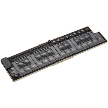 KORG NANOKEY FOLD SB(サンドベイジュ)(折り畳み型コンパクト・USB・MIDIコントローラー)(コルグ)(NANOKEY-FD)ナノキーフォールド 画像1