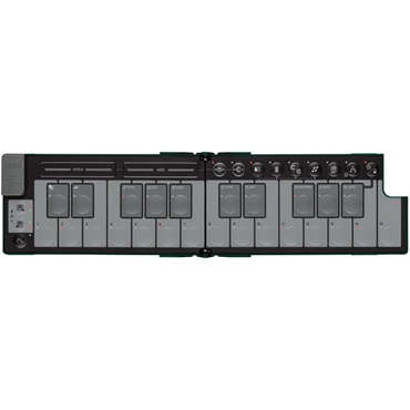 KORG NANOKEY FOLD AG(アルペングリーン)(折り畳み型コンパクト・USB・MIDIコントローラー)(コルグ)(NANOKEY-FD)ナノキーフォールド 画像2