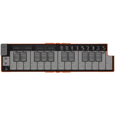KORG NANOKEY FOLD LO(ラヴァオレンジ)(折り畳み型コンパクト・USB・MIDIコントローラー)(コルグ)(NANOKEY-FD)ナノキーフォールド 画像2